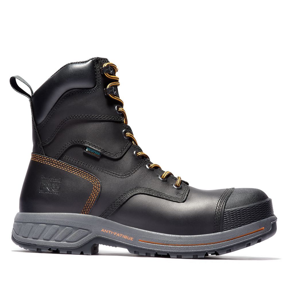 Botas de Trabajo Timberland Hombre Pro® Endurance Hd 8" Comp Toe Negras - Chile FDE-906178